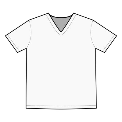 Men Staple V Neck T-Shirt