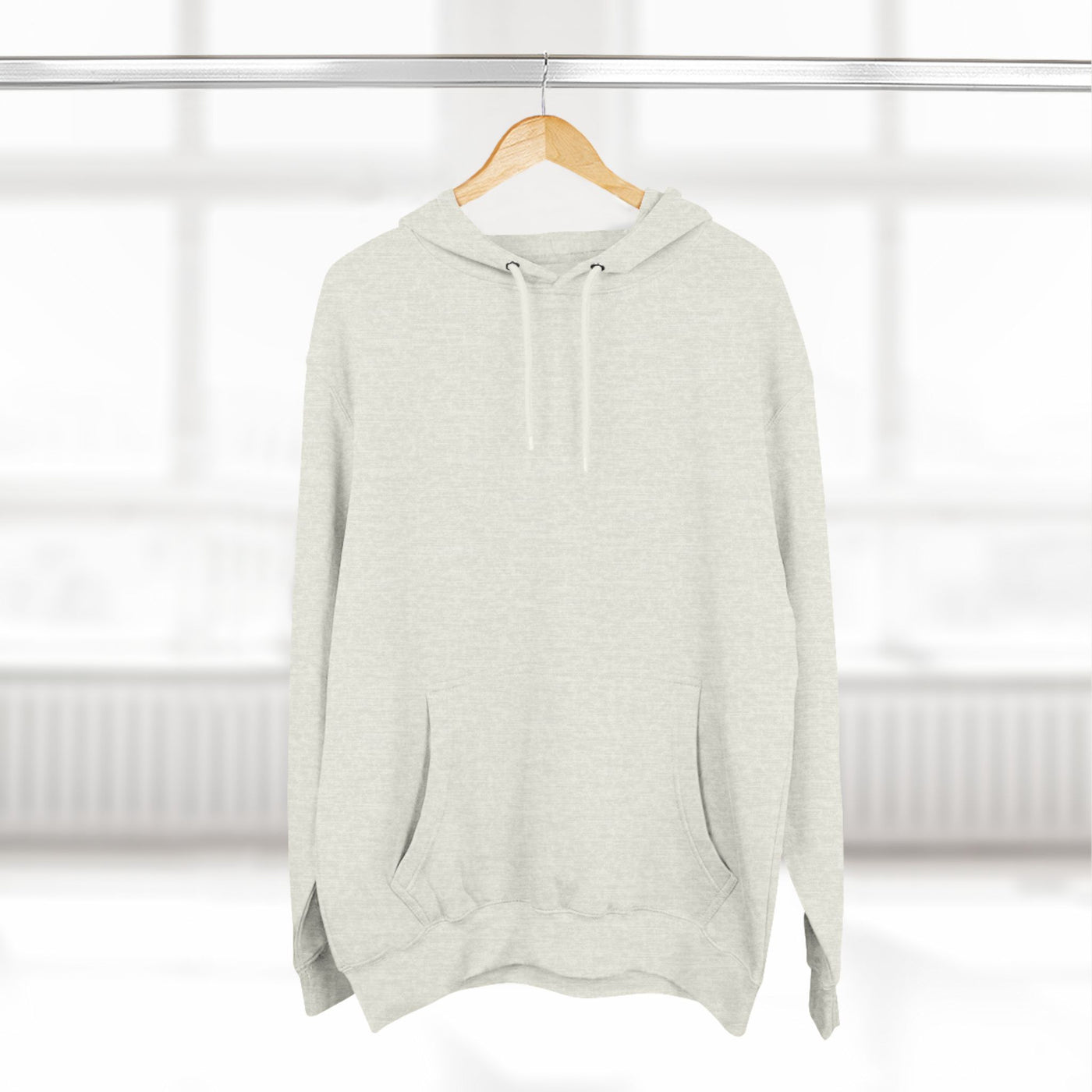 Three-Panel Fleece Women Hoodie