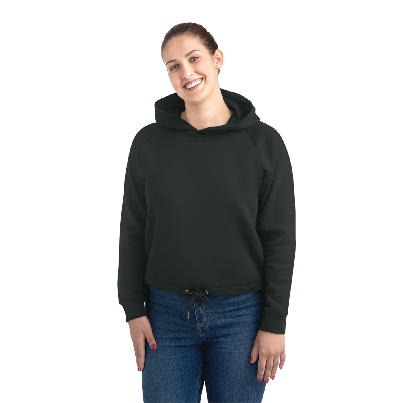 Women Bower Cropped Hoodie Sweatshirt