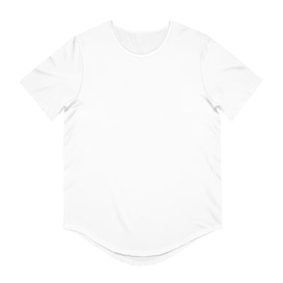 Men Jersey Curved Hem T-Shirt