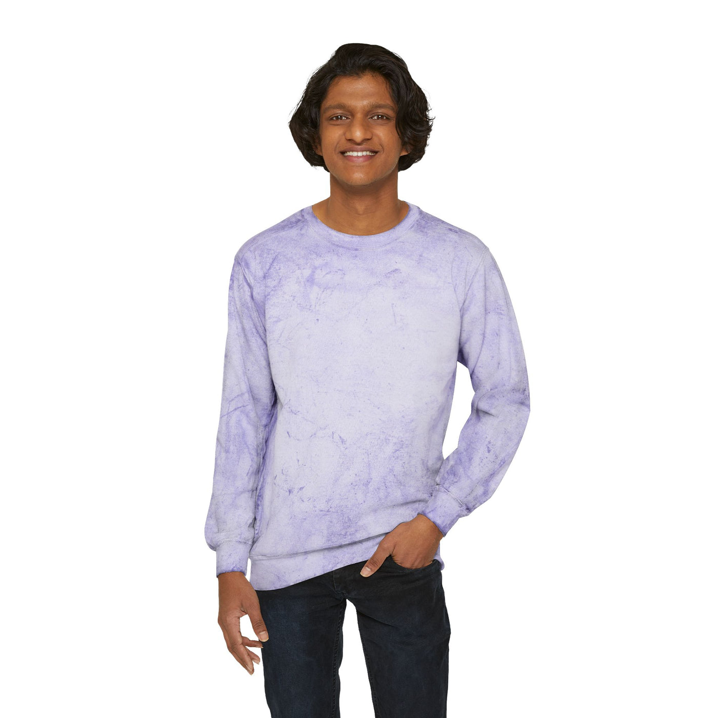 Unisex Color Blast Crewneck Sweatshirt