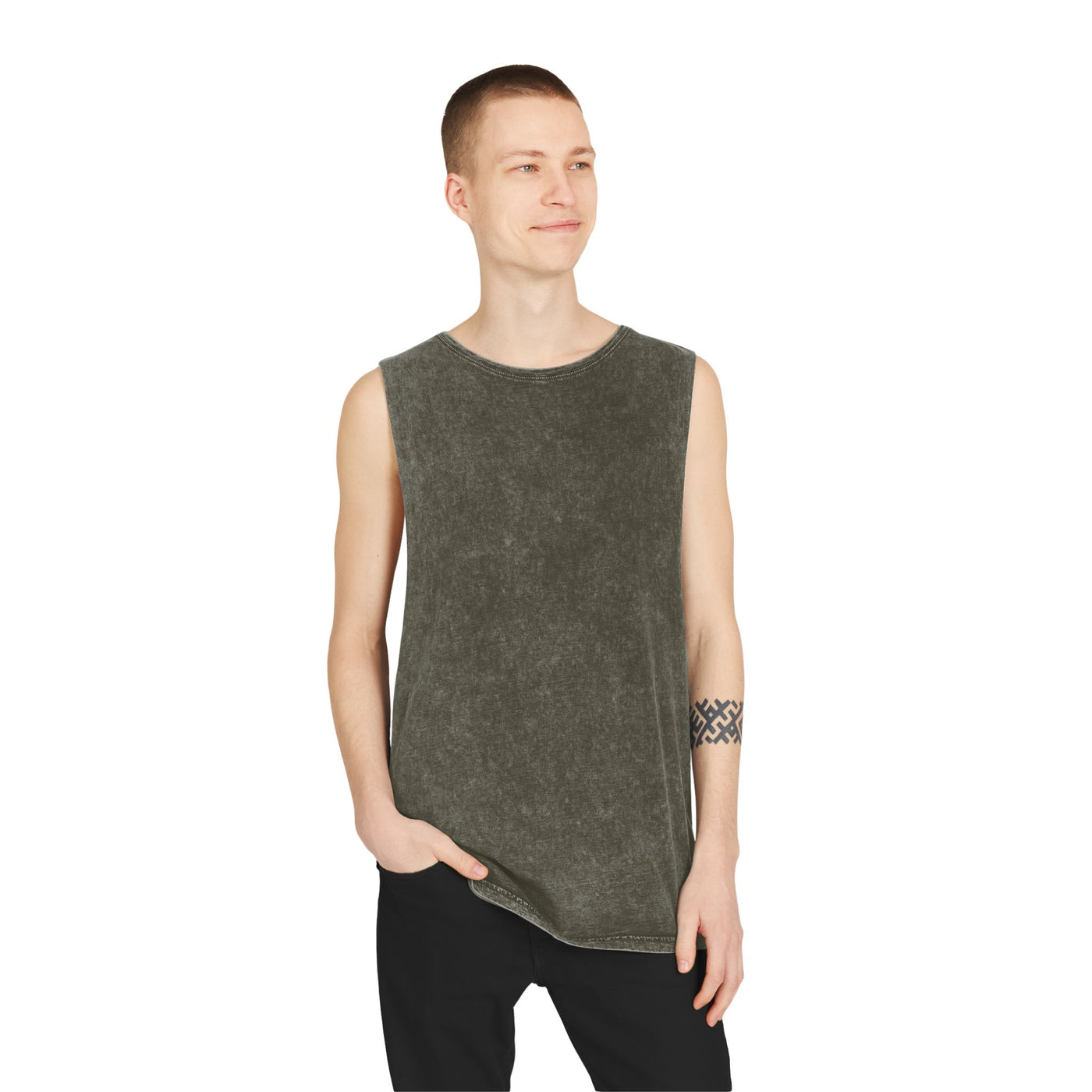 Unisex Stonewash Tank Top