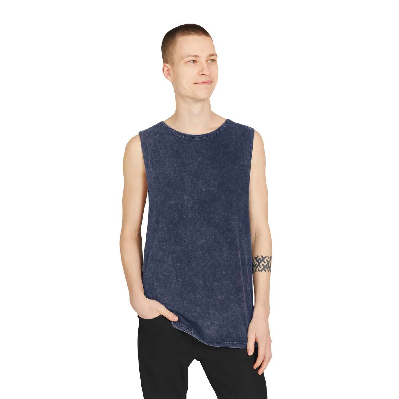 Unisex Stonewash Tank Top