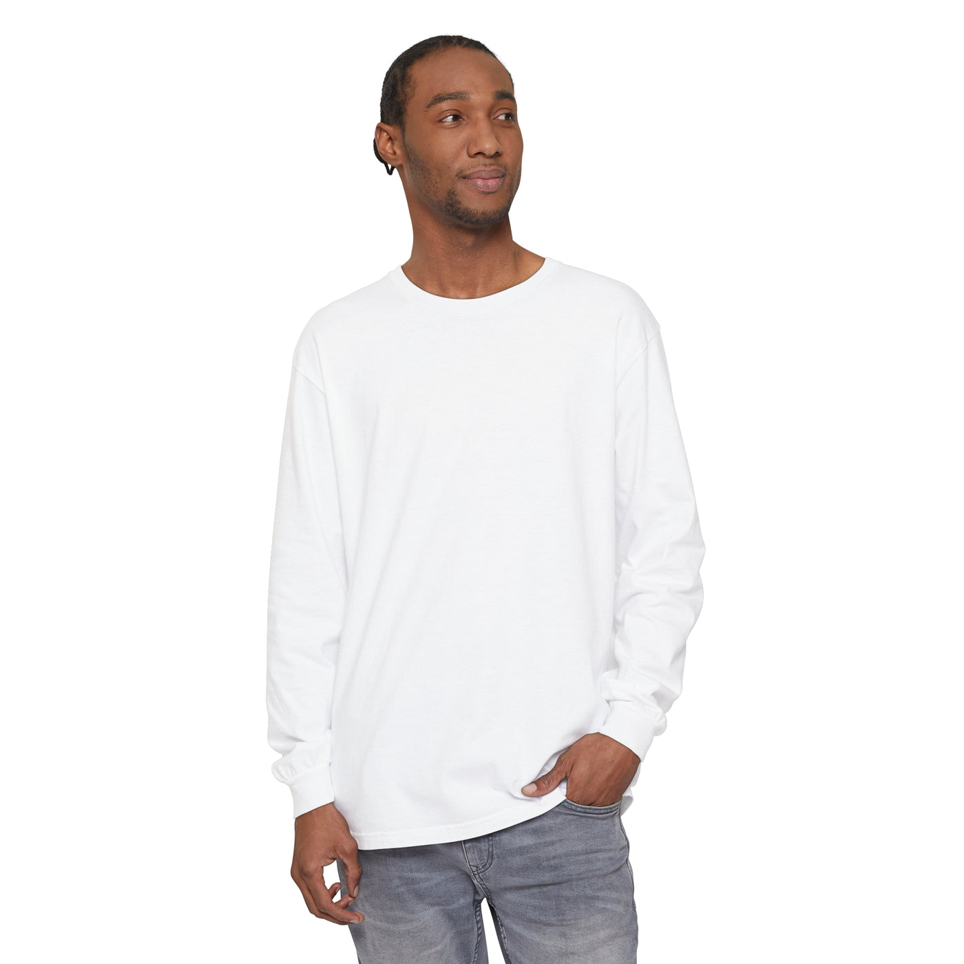 Unisex Garment-dyed Long Sleeve T-Shirt