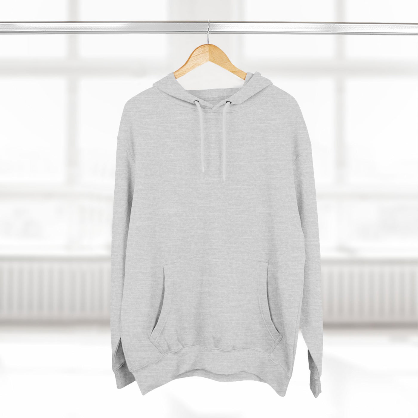 Three-Panel Fleece Women Hoodie