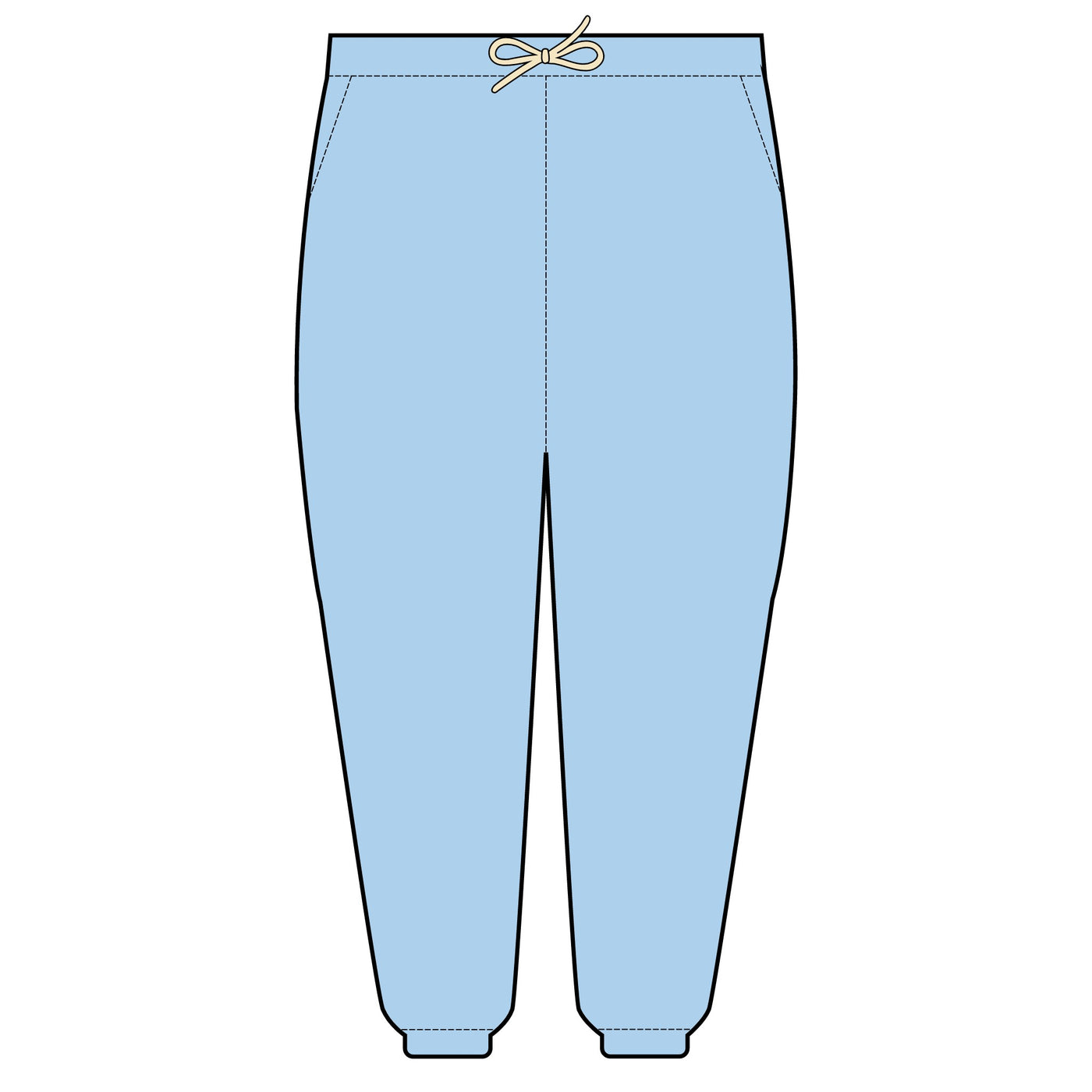 Unisex Garment-Dyed Lightweight Fleece Sweatpants