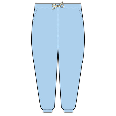 Unisex Garment-Dyed Lightweight Fleece Sweatpants