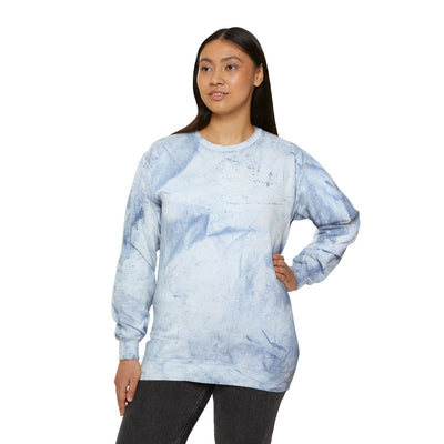 Unisex Color Blast Crewneck Sweatshirt